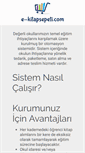 Mobile Screenshot of e-kitapsepeti.com